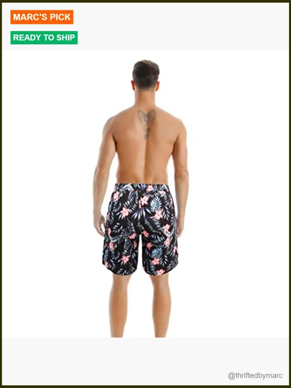 Matching Tankini Set with Boy-Short Bottoms Modest Swimwear Tummy Control Padded